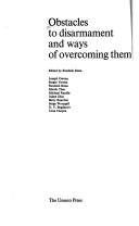 Obstacles to disarmament and ways of overcoming them