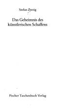 Das Geheimnis des künstlerischen Schaffens