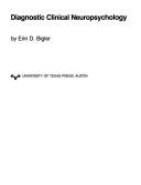 Diagnostic clinical neuropsychology