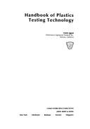 Handbook of plastics testing technology