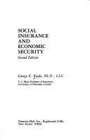 Social insurance and economic security