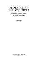 Proletarian philosophers