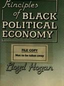 Principles of Black political economy