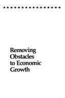 Removing obstacles to economic growth