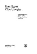 Kleine Schriften