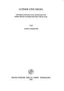 Luther und Hegel