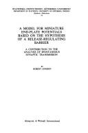 A model for miniature end-plate potentials based on the hypothesis of a release-regulating barrier