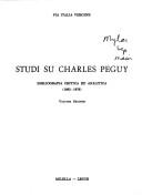 Studi su Charles Péguy