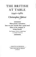 The British at Table, 1940-80