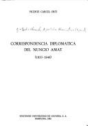 Correspondencia diplomatica del nuncio Amat (1833-1840)