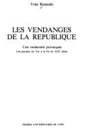 Les vendanges de la République