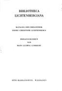Bibliotheca Lichtenbergiana