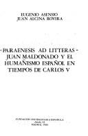 "Paraenesis ad litteras"