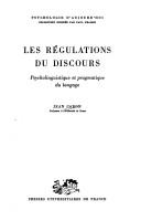 Les régulations du discours
