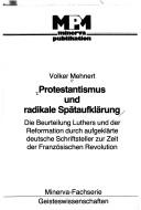 Protestantismus und radikale Spätaufklärung