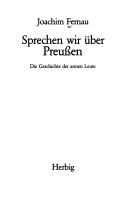 Sprechen wir über Preussen