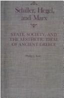 Schiller, Hegel, and Marx