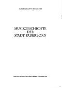 Musikgeschichte der Stadt Paderborn
