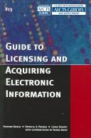 Guide to licensing and acquiring electronic information