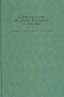 A bibliography of Anton Chekhov in English