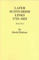 Later Scots-Irish links, 1725-1825