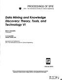 Data mining and knowledge discovery