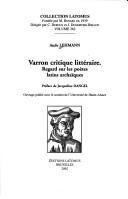 Varron, critique littéraire