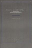 Das Bild an der Schwelle: motivische Studien zum Fenster in der Kunst nach 1945
