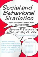 Social and behavioral statistics
