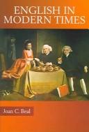 English in modern times, 1700-1945