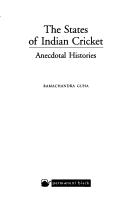 The states of Indian cricket