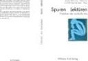 Spuren, Lektüren