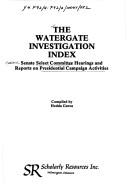 The Watergate investigation index