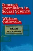 Concept Formation in Social Science