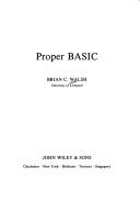 Proper BASIC