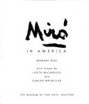 Miró in America