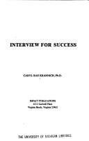 Interview for success