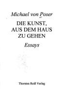 Die Kunst, aus dem Haus zu gehen