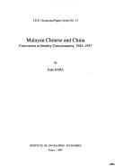 Malayan Chinese & China