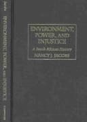 Environment, power, and injustice