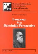 Language in a Darwinian perspective