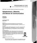 Optoelectronics, materials, and devices for communications
