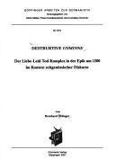Der Liebe-Leid-Tod-Komplex in der Epik um 1200 im Kontext zeitgen ossischer Diskurse