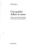 Con qualche dollaro in meno
