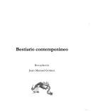 Bestiario contemporáneo