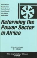 Reforming the Power Sector in Africa