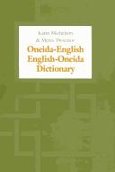 Oneida-English/English Oneida dictionary