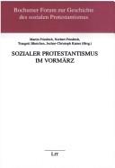 Sozialer Protestantismus im Vormärz