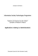 "Systems and services for the citizen" synopses of research projects