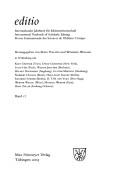 Edition und  Ubersetzung: zur wissenschaftlichen Dokumentation des interkulturellen Texttransfers